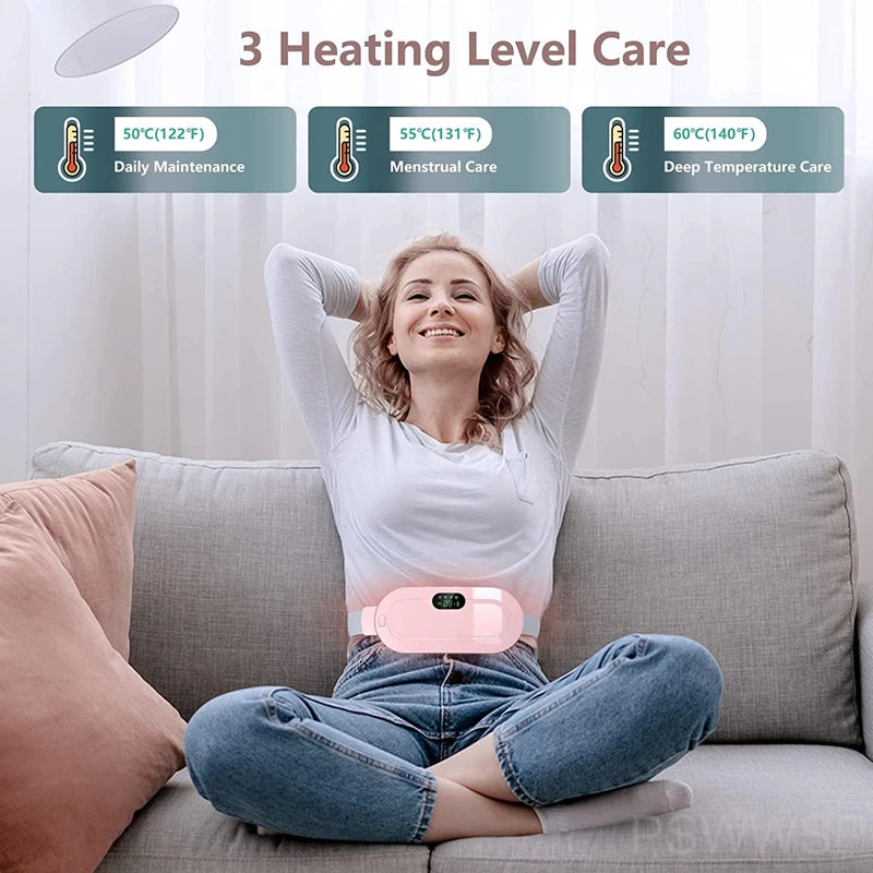 Key Portable Heating Pad Cordless Period Massager Cramp Simulator Machine  Menstrual Cramps - AliExpress